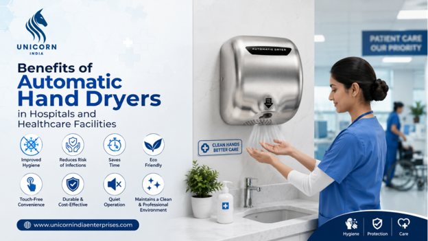 Benefits of Automatic Hand Dryers in Hospitals and Healthcare Facilities