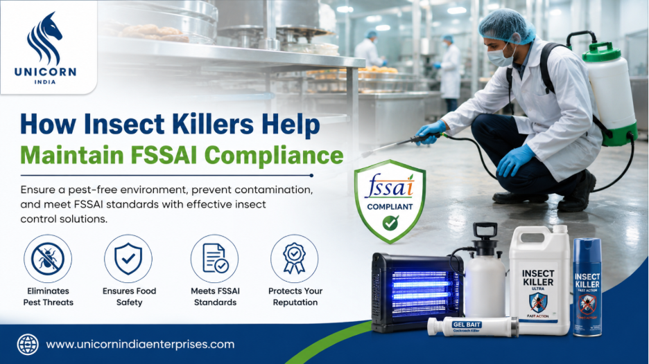 FSSAI Compliance with Insect Killers