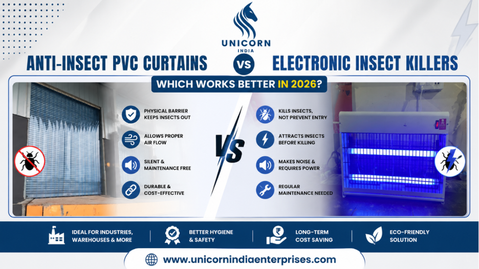 PVC Curtains vs Insect Killers