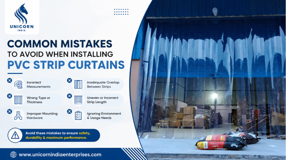 PVC Strip Curtain Installation Mistakes