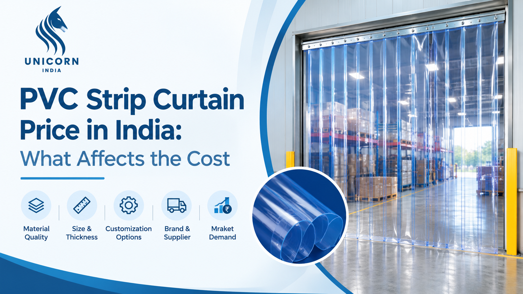 PVC Strip Curtain Price in India: What Affects the Cost